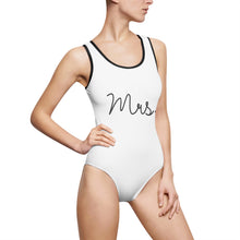 Load image into Gallery viewer, Mrs. Women's Classic One-Piece Swimsuit