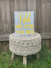 Load image into Gallery viewer, Here comes your bride sign