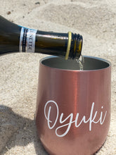 Load image into Gallery viewer, Personalized travel wine glass