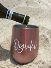 Load image into Gallery viewer, Personalized travel wine glass