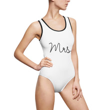 Load image into Gallery viewer, Mrs. Women&#39;s Classic One-Piece Swimsuit
