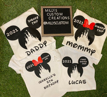 Load image into Gallery viewer, Family theme park shirt
