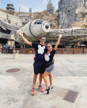 Load image into Gallery viewer, Galaxy far far away couples shirt
