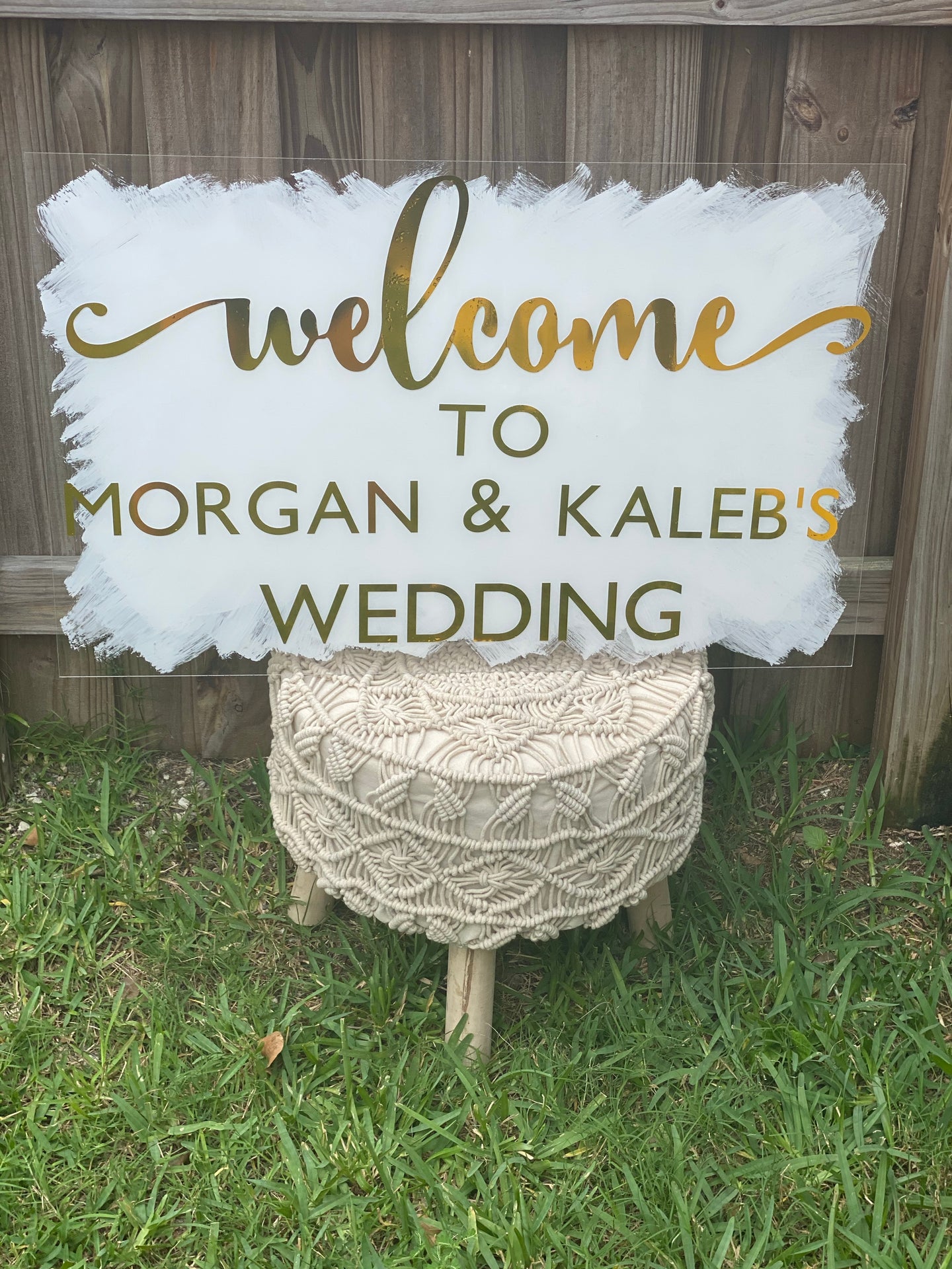 Base Sign Wedding